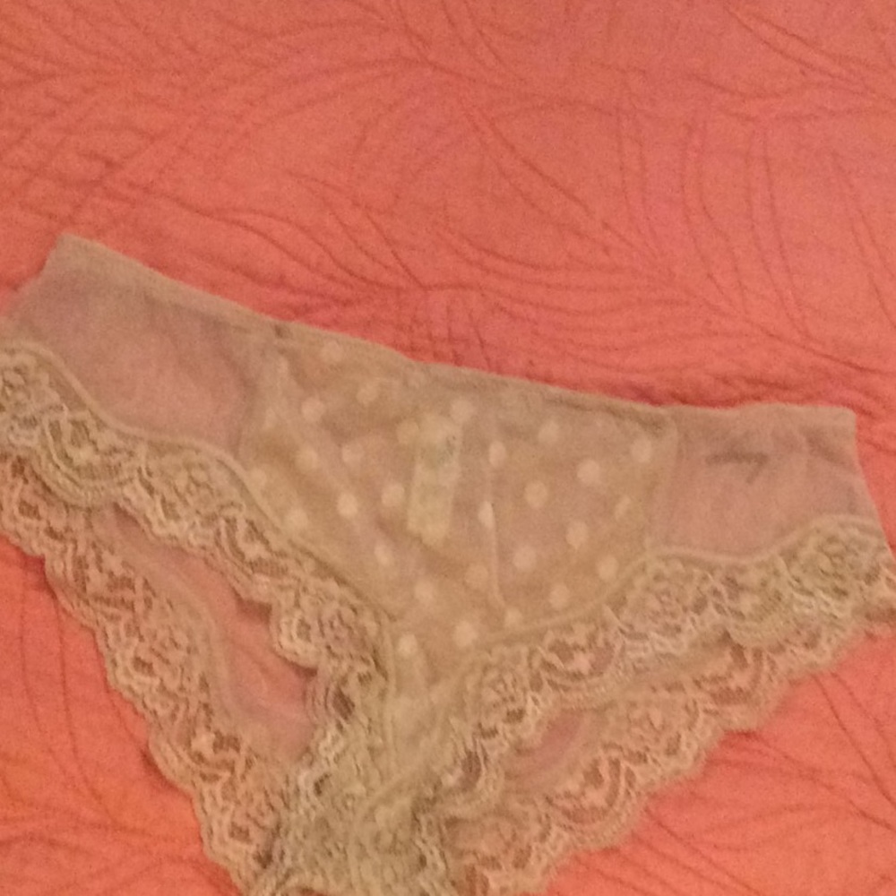 L DKNY NWOT Sheer, Lacey feminine panties